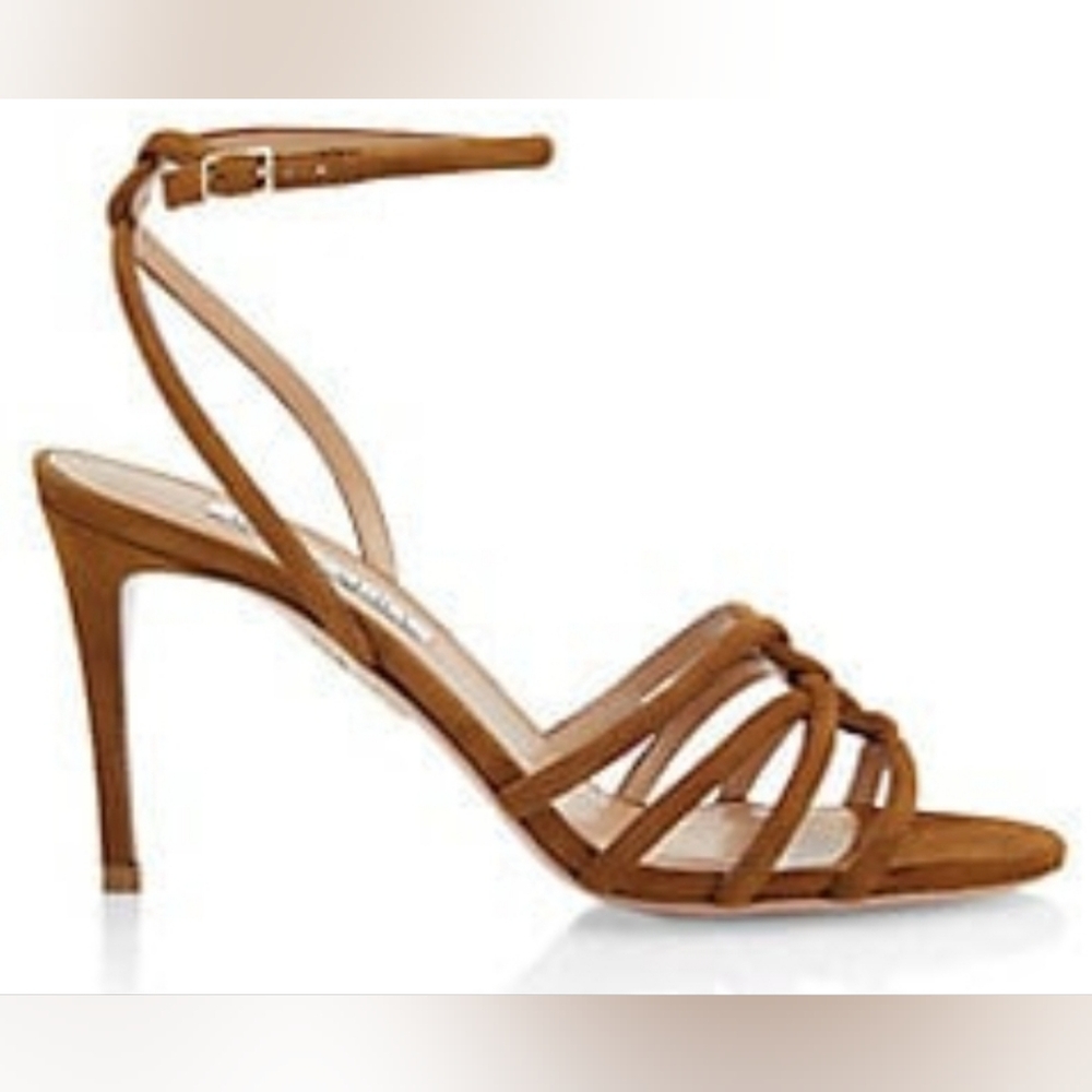 Aquazzura Moon Suede Sandals 40 (10)
